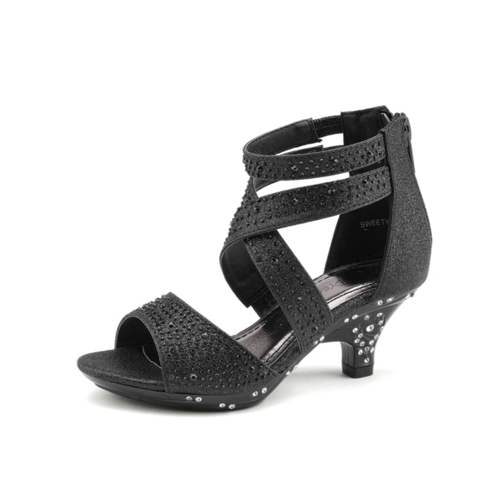 Dream pairs girls rhinestone sandals - Picture 5 of 5